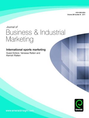 cover image of Journal of Business & Industrial Marketing, Volume 26, Issue 8